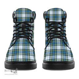 ScotsTee Shop Scottish Campbell Dress Ancient Clan Crest Tartan All Season Boots