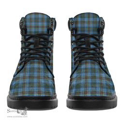 ScotsTee Shop Scottish Cockburn Modern Clan Crest Tartan All Season Boots