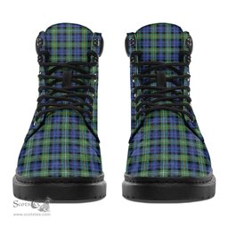ScotsTee Shop Scottish Campbell Argyll Ancient Clan Tartan All Season Boots