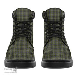 ScotsTee Shop Scottish Davidson Tulloch Dress Clan Crest Tartan All Season Boots
