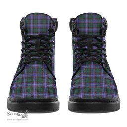 ScotsTee Shop Scottish Guthrie Modern Clan Crest Tartan All Season Boots