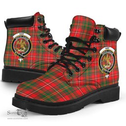 ScotsTee Shop Scottish Hay Modern Clan Crest Tartan All Season Boots