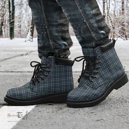 ScotsTee Shop Scottish Graham of Montrose Modern Clan Tartan All Season Boots