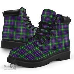 ScotsTee Shop Scottish Inglis Modern Clan Tartan All Season Boots