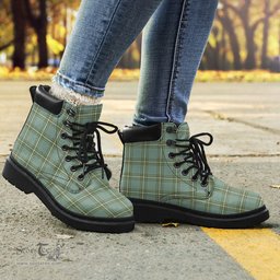 ScotsTee Shop Scottish Kelly Dress Clan Tartan All Season Boots
