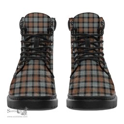 ScotsTee Shop Scottish Gunn Weathered Clan Crest Tartan All Season Boots