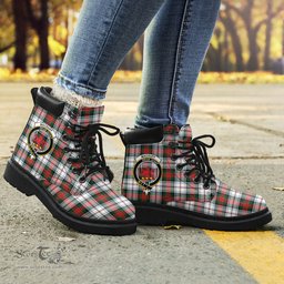 ScotsTee Shop Scottish MacDuff Dress Modern Clan Crest Tartan All Season Boots