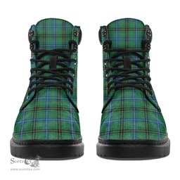 ScotsTee Shop Scottish Henderson Ancient Clan Crest Tartan All Season Boots