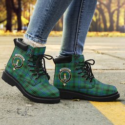 ScotsTee Shop Scottish Henderson Ancient Clan Crest Tartan All Season Boots