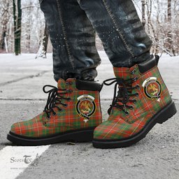 ScotsTee Shop Scottish Hay Ancient Clan Crest Tartan All Season Boots
