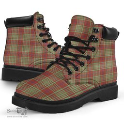 ScotsTee Shop Scottish MacGillivray Hunting Ancient Clan Tartan All Season Boots