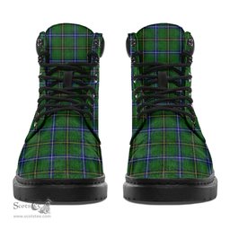 ScotsTee Shop Scottish Henderson Modern Clan Crest Tartan All Season Boots