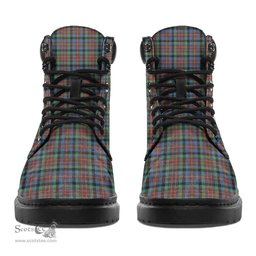 ScotsTee Shop Scottish MacDuff Hunting Ancient Clan Crest Tartan All Season Boots