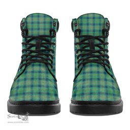 ScotsTee Shop Scottish Kennedy Ancient Clan Tartan All Season Boots
