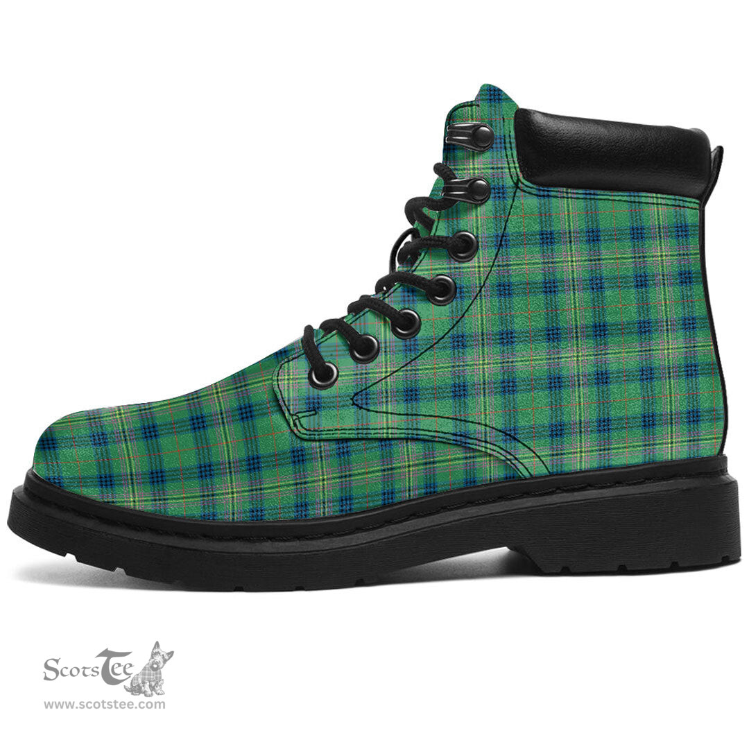 ScotsTee Shop Scottish Kennedy Ancient Clan Tartan All Season Boots