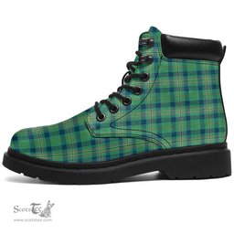 ScotsTee Shop Scottish Kennedy Ancient Clan Tartan All Season Boots