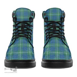 ScotsTee Shop Scottish Hamilton Hunting Ancient Clan Tartan All Season Boots