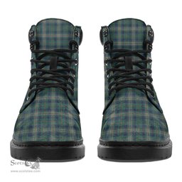ScotsTee Shop Scottish Kennedy Modern Clan Tartan All Season Boots
