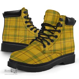 ScotsTee Shop Scottish Houston Clan Tartan All Season Boots