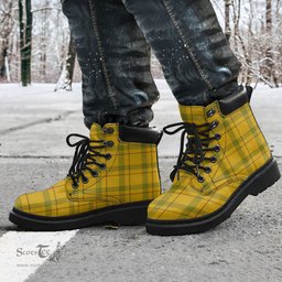ScotsTee Shop Scottish Houston Clan Tartan All Season Boots