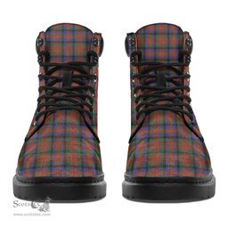 ScotsTee Shop Scottish MacDuff Hunting Modern Clan Crest Tartan All Season Boots
