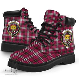 ScotsTee Shop Scottish Little Clan Crest Tartan All Season Boots