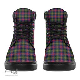 ScotsTee Shop Scottish Logan Modern Clan Crest Tartan All Season Boots