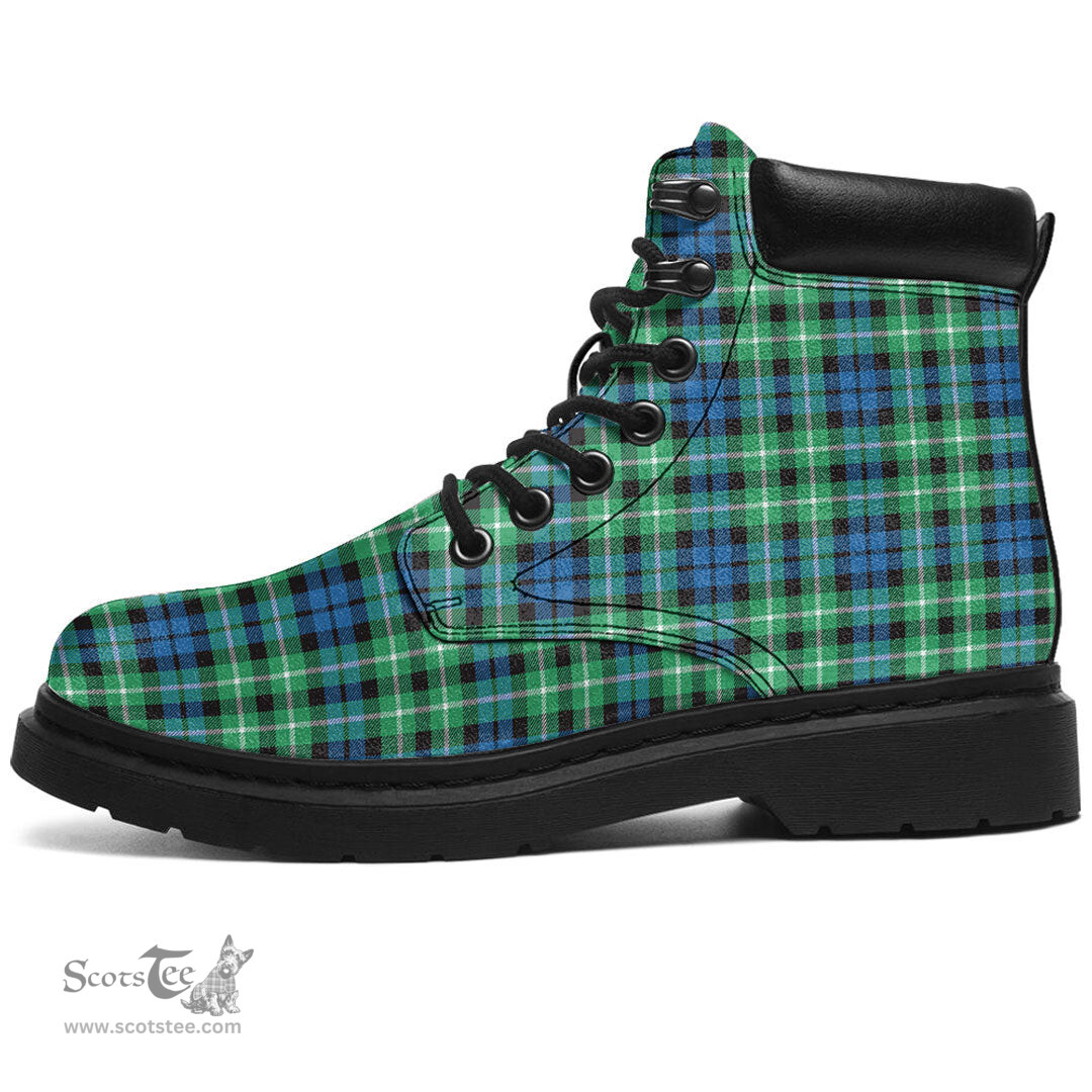 ScotsTee Shop Scottish Graham of Montrose Ancient Clan Tartan All Season Boots