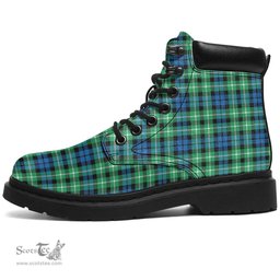 ScotsTee Shop Scottish Graham of Montrose Ancient Clan Tartan All Season Boots