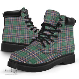 ScotsTee Shop Scottish MacFarlane Hunting Ancient Clan Tartan All Season Boots