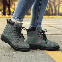 ScotsTee Shop Scottish MacFarlane Hunting Ancient Clan Tartan All Season Boots