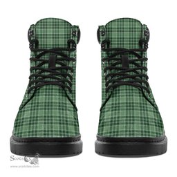 ScotsTee Shop Scottish MacDonald Lord of the Isles Hunting Clan Crest Tartan All Season Boots