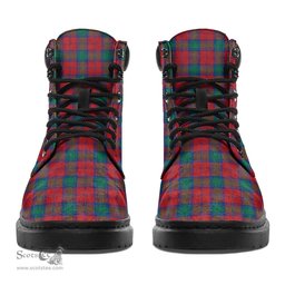 ScotsTee Shop Scottish Lindsay Modern Clan Crest Tartan All Season Boots