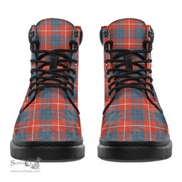 ScotsTee Shop Scottish Hamilton Ancient Clan Tartan All Season Boots