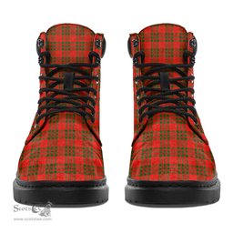 ScotsTee Shop Scottish Livingstone Modern Clan Tartan All Season Boots