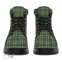 ScotsTee Shop Scottish Gray Hunting Clan Crest Tartan All Season Boots