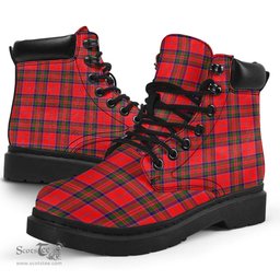 ScotsTee Shop Scottish MacGillivray Modern Clan Tartan All Season Boots