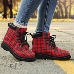 ScotsTee Shop Scottish MacGillivray Modern Clan Tartan All Season Boots