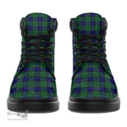ScotsTee Shop Scottish MacCallum Modern Clan Tartan All Season Boots