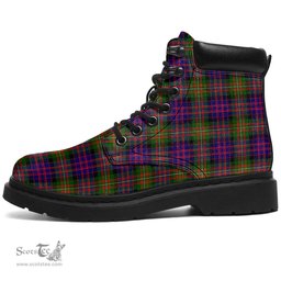 ScotsTee Shop Scottish MacDonnell of Glengarry Modern Clan Tartan All Season Boots
