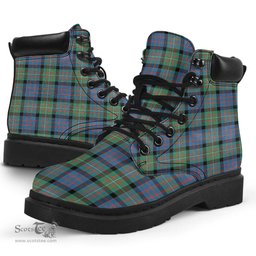 ScotsTee Shop Scottish MacDonnell of Glengarry Ancient Clan Tartan All Season Boots