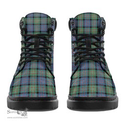 ScotsTee Shop Scottish MacDonnell of Glengarry Ancient Clan Tartan All Season Boots