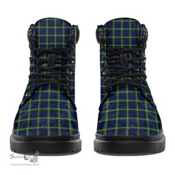 ScotsTee Shop Scottish Lamont Modern Clan Crest Tartan All Season Boots