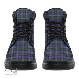 ScotsTee Shop Scottish Hunter Modern Clan Crest Tartan All Season Boots