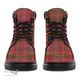 ScotsTee Shop Scottish MacAlister Modern Clan Tartan All Season Boots