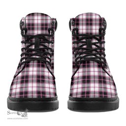 ScotsTee Shop Scottish MacPherson Hunting Modern Clan Crest Tartan All Season Boots