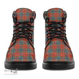 ScotsTee Shop Scottish MacLean of Duart Ancient Clan Tartan All Season Boots