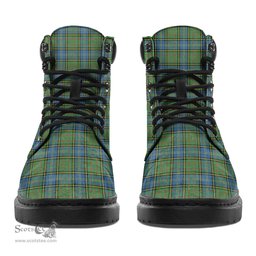 ScotsTee Shop Scottish MacMillan Hunting Ancient Clan Tartan All Season Boots
