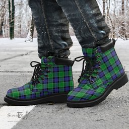 ScotsTee Shop Scottish Graham of Menteith Modern Clan Tartan All Season Boots