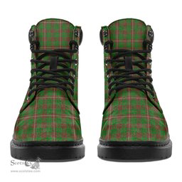 ScotsTee Shop Scottish MacKinnon Hunting Modern Clan Crest Tartan All Season Boots